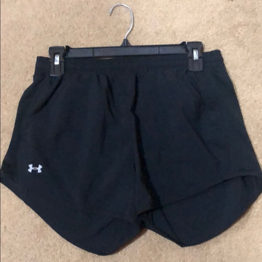 Black under armor shorts